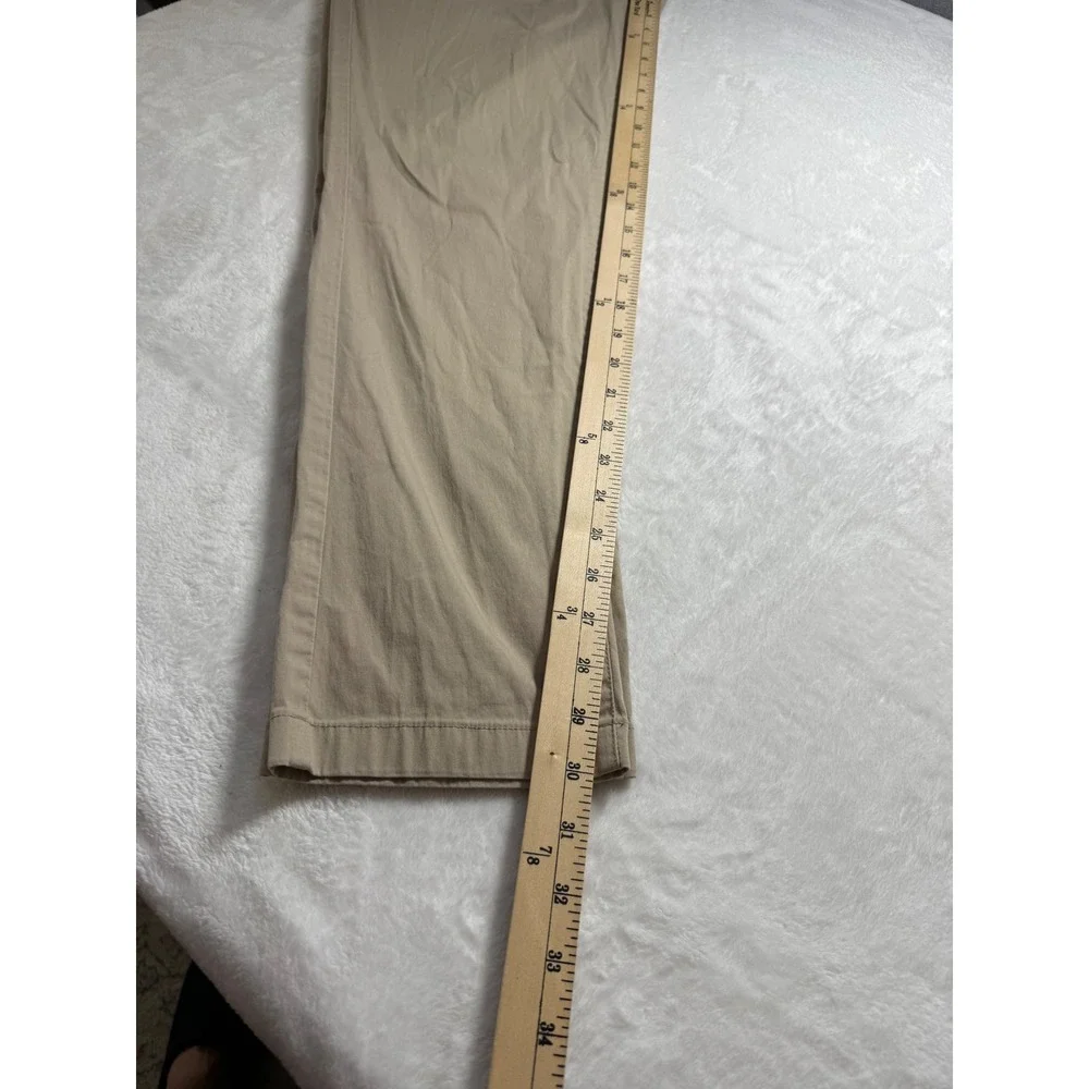 Birddogs Boomstick Mens 36x30 Lined Chino Pants‎ Khaki Cotton Blend Tapered